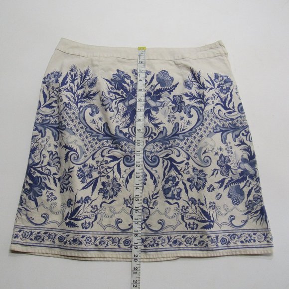 Liz Claiborne Lizwear Womens Floral Classic Provence Midi Pencil Skirt Size 14 - Picture 6 of 9